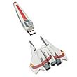 Battlestar Galactica Viper Ship Replica USB 8 GB Flash Drive